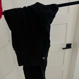 Black lululemon leggings in size 10 25 length